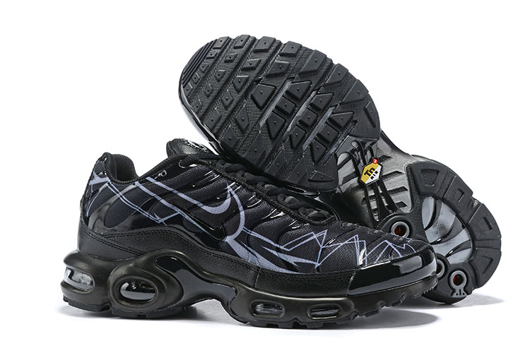 2019 Nike Air Max Plus Black Grey Shoes - Click Image to Close